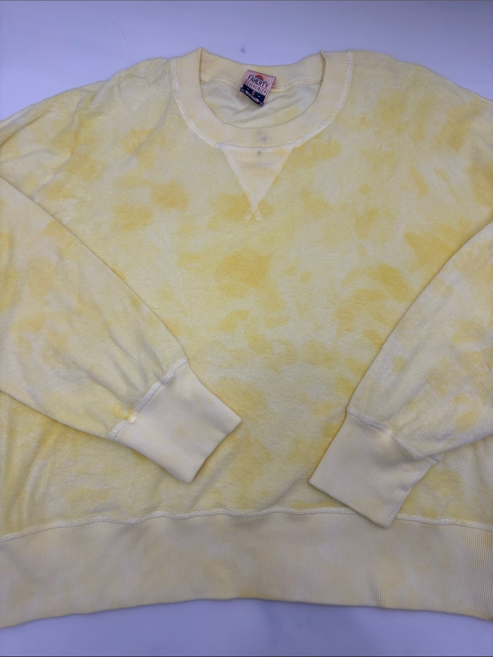 Faherty Cotton Reversible Sweatshirt